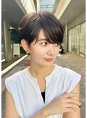 ハンサムショートジェンダーレスショート大人ショート