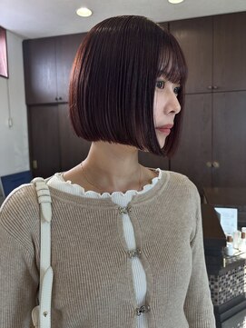 ショウビット(Show Bit) ワインレッドBOB