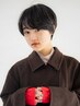 白髪染めリタッチカラー+カット ￥6,000