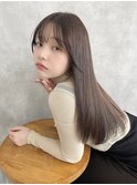 【髪質改善】ウォームブラウン/艶髪/透明感/トリートメント