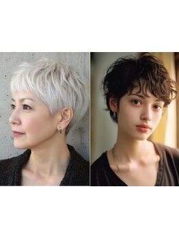 ダメージレスに特化した薬剤、頭皮の保護オイル、髪質を元から改善するトリートメントを同時に浸透。