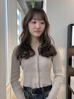 エムサロン 高崎あら町テラス店(emusalon)&nbsp;【茉雪】ブリーチなしダブルカラーでベージュ