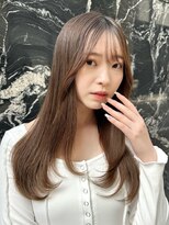★小顔イメチェン似合わせ美髪ワイドバングレイヤーカット