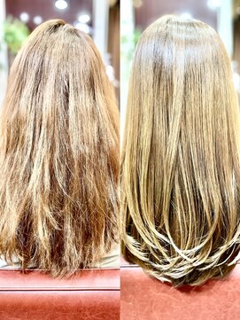 ラヴィソン ヘアー(RAVISSANT HAIR) 20代 30代 40代 50代 縮毛矯正 レイヤー