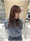ブリーチ、縮毛矯正履歴にパーマ！