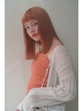 レジュアル(RESSUAL) ハイトーンオレンジ 艶髪レイヤー