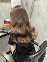 クラン 岡本(Chlan)&nbsp;ダブルカラー　ベージュブラウン