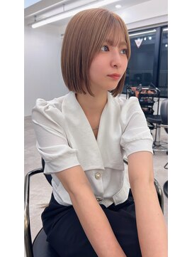メルバイグラフ 梅田(mel by GRAFF) 【ミニボブ】ナチュラルボブ/ストレートボブ/ショートボブ