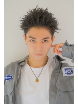 ヘアサロン ガリカ 表参道(hair salon Gallica) メンズボックスショートオーバーアップバング