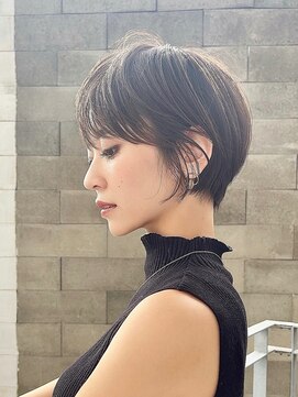 アイドットプラス 表参道(i.+omotesando) 小顔×ひし形シルエット 大人のくびれショートボブ