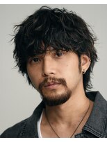 フィフス トウキョウ (fifth TOKYO)&nbsp;渋谷シャドウパーマメンズカットセンターパートウルフ