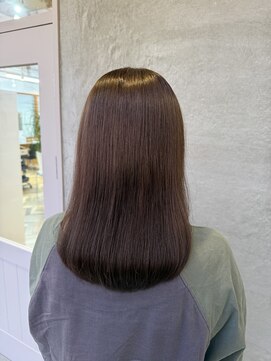 マロンブラウン　活性酸素除去　髪質改善