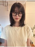 レイヤーカット／顔まわりカット／前髪カット