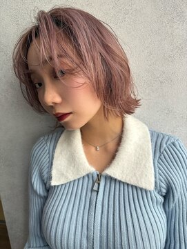韓国ヘア/縮毛矯正/ショートレイヤー/ショート【レイヤー/梅田】