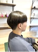 メンズマッシュショート
