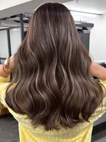 ジルブラン 土浦(JIL BLAN)&nbsp;ハイライトバレイヤージュダブルカラーケアブリーチ20代30代