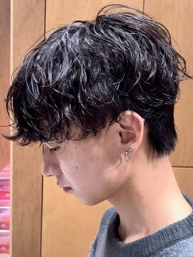 フィフス 渋谷(fifth) 渋谷波巻きツイストスパイラルシャドウルーズパーマツーブロック