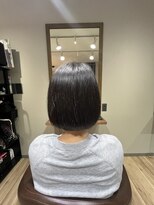 チル(CHILL)&nbsp;ワンレングスのボブスタイル