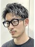 【Men's】カット＋パーマ＋オーガニックカラー＋Tr￥17900