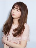 大人かわいい愛され 無造作カールロング【Trois epis 表参道】