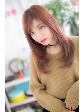 ミック 日暮里店(miq) ポップな★フェミニンストレート