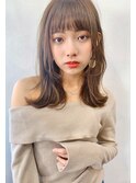 【アフロート小笠原】顔周りくびれロブ