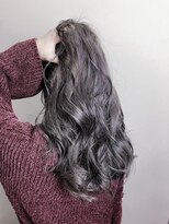 ヘアサロンエム 大宮東口(HAIR SALON M)&nbsp;デザインカラー/厚めバング/ローライト/スリークボブ