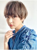 【December】大人かわいい  マッシュショート ショートへア