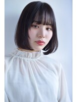 エールバイボヌール(Ere by Bonheur)&nbsp;ワンカール小顔黒髪ボブ