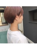 *丸みショート ショートボブ 辻幸奈