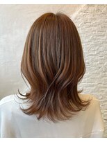 ヘアーチェリーコーク ランプ(HAIR CHERRY COKE Lamp)&nbsp;柔らかなピンクベージュカラー