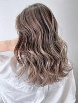 ベージュミディ_くびれヘアビタミンカラー_ba340851