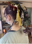 卒業式ヘアセット☆ポニーテール