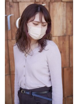 ムゥフ ヘアーアンドアイラッシュ(mouf hair&eyelash) ピンクイヤリングカラー