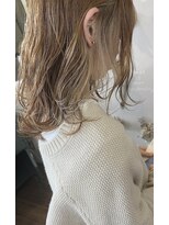 バンビ プライベート サロン(Bambi private salon)&nbsp;インナーカラー*ブリーチ無しハイトーンベージュ*Bambi松平愛