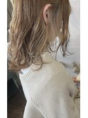 インナーカラー*ブリーチ無しハイトーンベージュ*Bambi松平愛