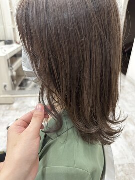 リンク ヘアアンドエステティック(Link Hair&Esthetic) くびれミディ×インナーカラー