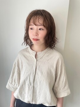 ガリカ 博多(Gallica) 【石河安奈】大人かわいいカーリーパーマ/簡単スタイリング◎