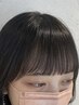 【NANAKO指名限定】小顔前髪カット+割れグセ直しパーマ¥8800#レイヤーカット