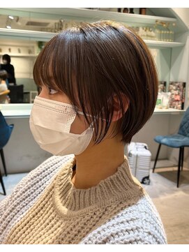 ロンド シャルム 吉祥寺(Lond charme) カーキグレージュマッシュショート吉祥寺