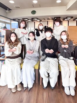 トップヘアー 玉島店(TOP HAIR)の写真/女性だから「可愛い」「なりたい」に共感できる！話しやすいスタイリストと楽しい時間をお過ごしください★