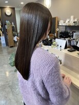 スアバイキキ(SuA by kiki.)&nbsp;黒髪カタログ/ボブルフ/ネビージュ/ワンレン/小顔スタイル[千葉]