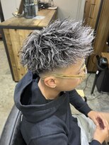 エルオム(EL.HOMME)&nbsp;【TAKASHI】ツイスト×ホワイトメッシュ