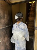 浴衣ヘアセット着付け