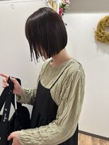 ウニレ バイ センス(unire by sense)&nbsp;【ショートボブ】ボブカット×グレージュカラー【飾磨/姫路】