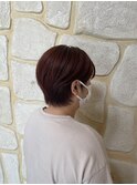 丸みショートウルフ