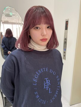 ジーナ 渋谷神南(Zina) カシスレッドカラー