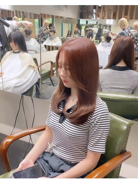 エミタス 三年坂(Emitas) 【色気のあるナチュラル韓国ヘア】ワンホンヘア/ヘルシーカラー
