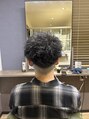 アグ ヘアー シルフ 市名坂店(Agu hair sylph) 強めツイスト×グレーハイライト