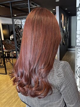 インデペンデンス(independence) ブリーチなしピンクカラー